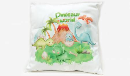 Pillow dinosaurs 40 x 40