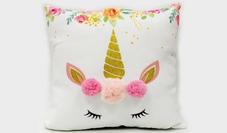 Unicorn pillow 40 cm